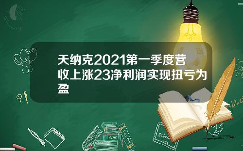 天纳克2021第一季度营收上涨23净利润实现扭亏为盈