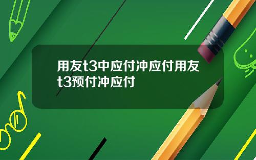 用友t3中应付冲应付用友t3预付冲应付