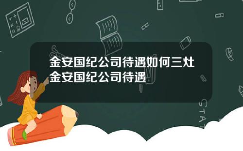 金安国纪公司待遇如何三灶金安国纪公司待遇