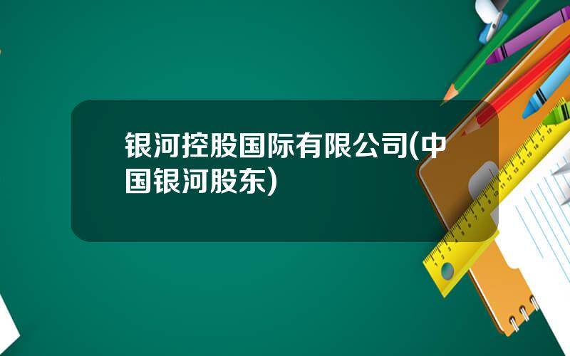 银河控股国际有限公司(中国银河股东)
